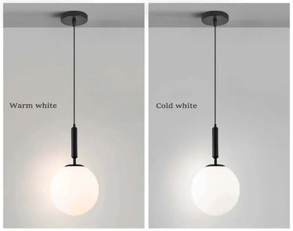 BowLift | Mid-Century Modern Glass Ball Pendant Light