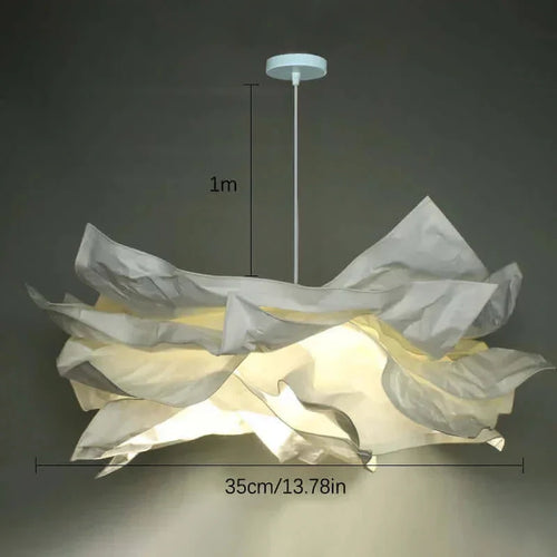 BowLift | Cloud Like Paper Lampshade up to 70 cm wide