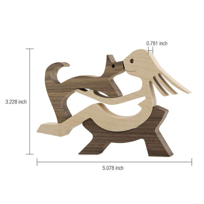 LZINA™ | Danish Wooden Animal Ornaments