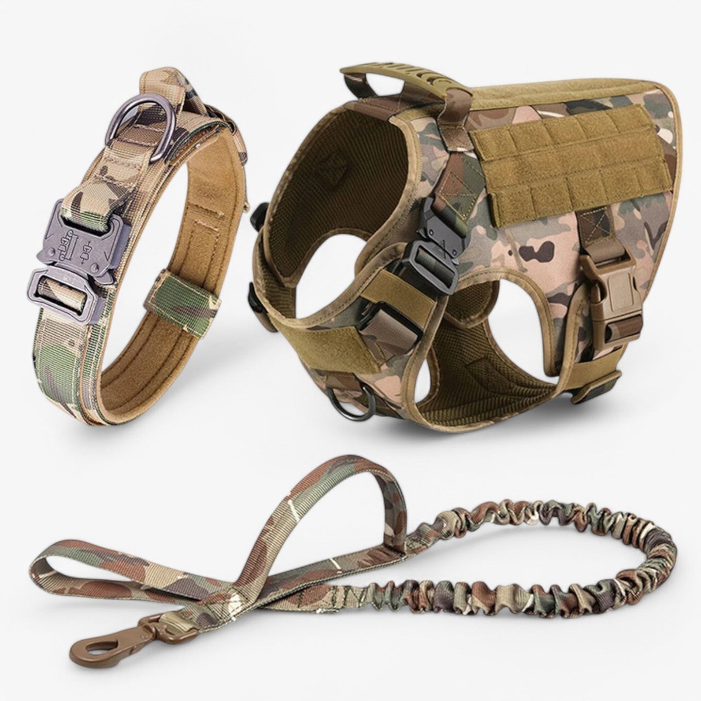 BowLift | KrachtGrip Dog Harness – Adjustable Tactical Harness for Training & Walks