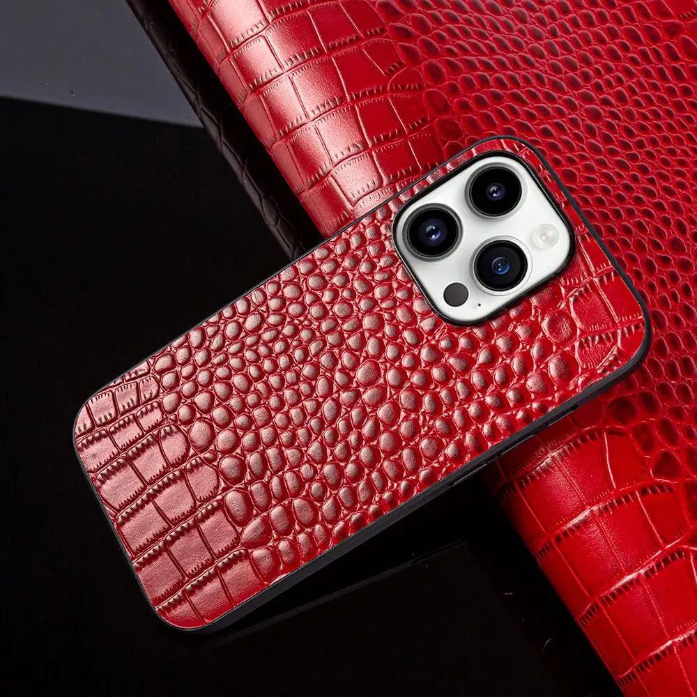 LZINA™ | Cosmo genuine leather iPhone case