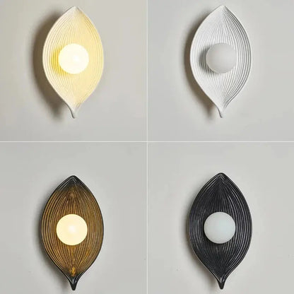 BowLift Wall Lamp - LED Leaf Gold, Elegant Design