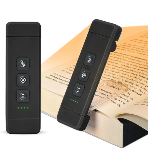BowLift Clip-On Bookmark Light with Timer – Your Hands-Free Reading Companion