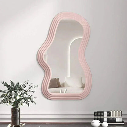LZINA™ | Spiegelia Decorative Cloud-Shaped Mirror - for Living Room, Bedroom & Bathroom