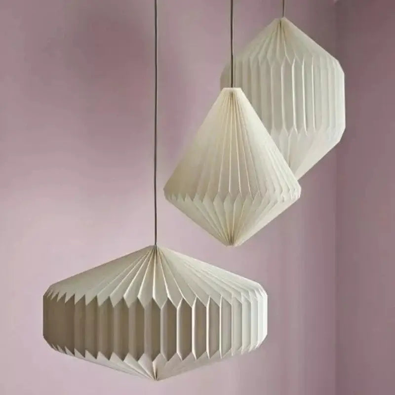 BowLift | Exquisite Origami-Inspired Paper Lantern for Elegant Ambiance