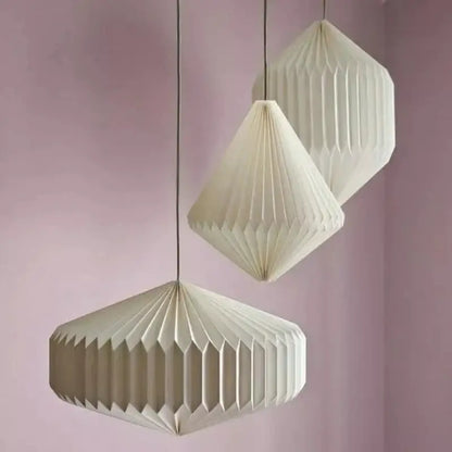 BowLift | Exquisite Origami-Inspired Paper Lantern for Elegant Ambiance