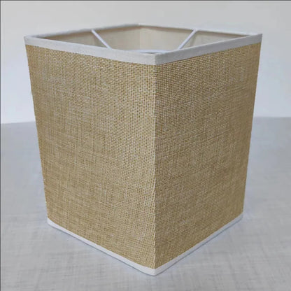 BowLift LinenGlow Linen Lampshade for Table Lamps - Soft Natural Linen Shade