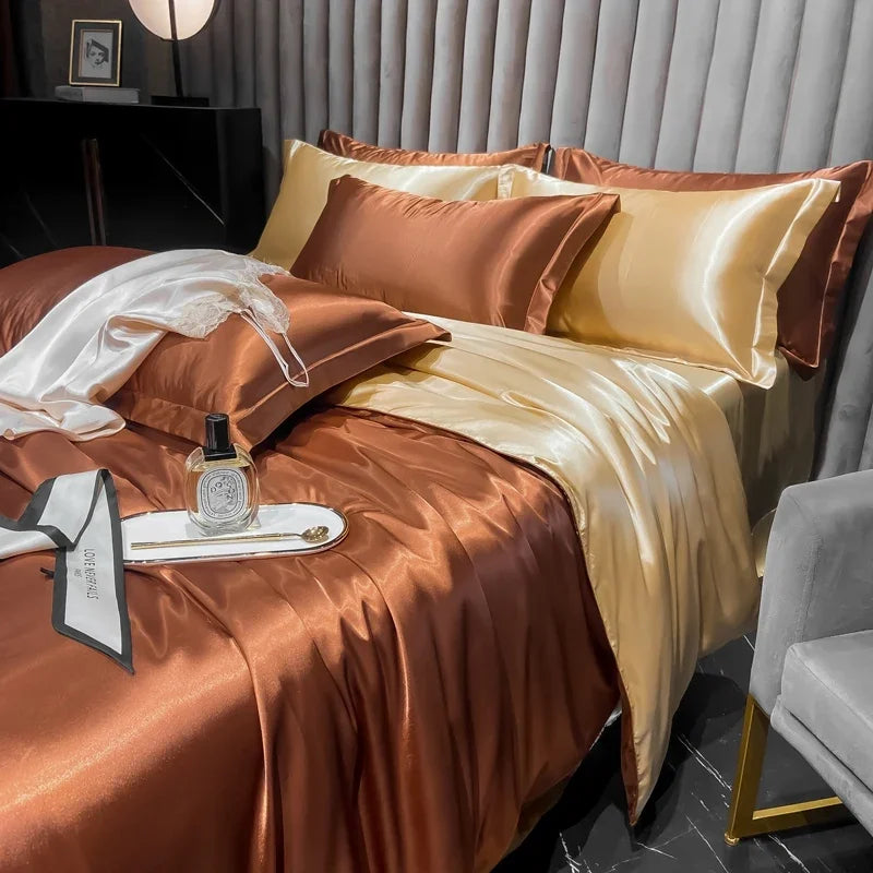 BowLift | Luxurious Silk Bed Set