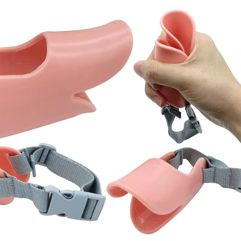 LZINA™ | Adjustable Silicone Duckbill Dog Muzzle for Small and Large Dogs