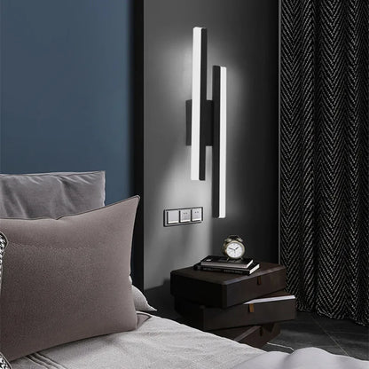 BowLift DoubliGlow: Sleek Minimalist Modern LED Wall Light