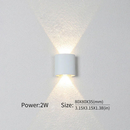 BowLift | Modern Indoor/Outdoor Lighting: The Versatile LED Wall Lamp for Any Space