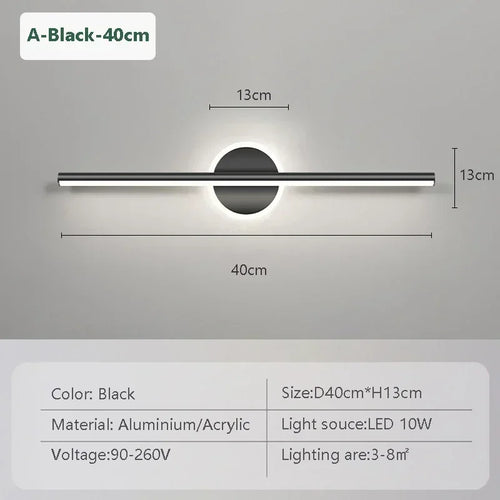 BowLift Modern Wall Lamp - Sleek, Elegant Lighting for Any Room