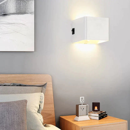 BowLift: Luxurious Wireless Wall Lamp for a Sleek, Cable-Free Glow