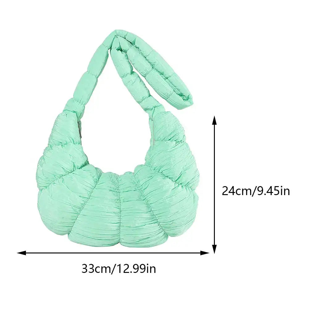 LZINA™ | Puff Croissant Shoulder Bag