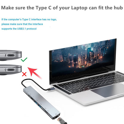 BowLift | Thunderbolt 3 USB-C Hub with HDMI, PD, SD/TF for MacBook Air M1 and iPad Pro
