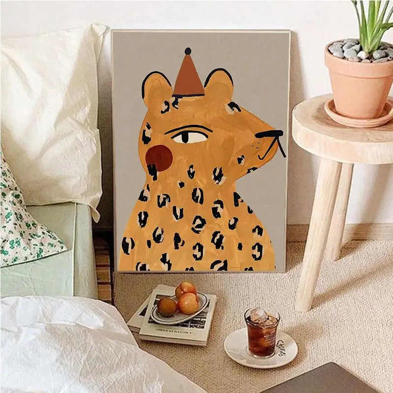 LZINA™ | Vintage Cartoon Canvas Art