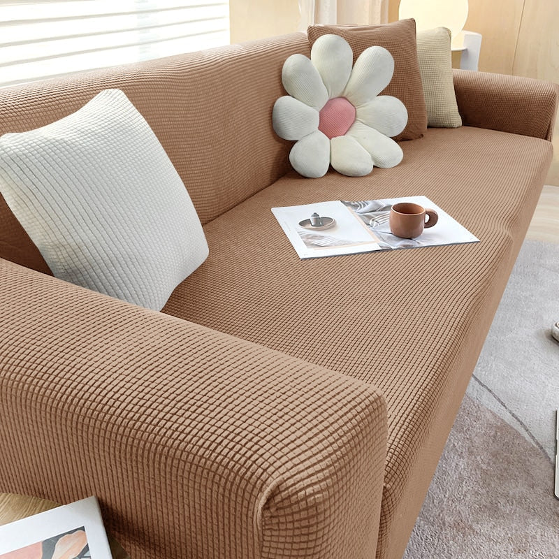 BowLift | FlexiCover Elastic Sofa Cover – Protection Cover for Corner Sofas and Standard Sofas