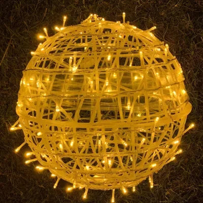 LZINA™ | Sphere - Rattan Party Lighting