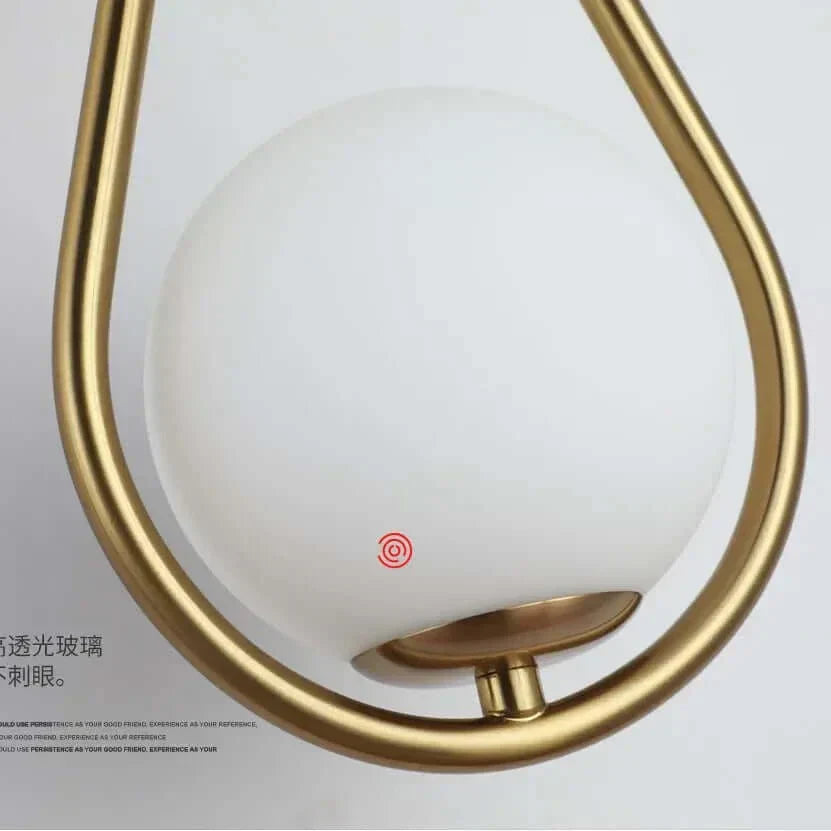 BowLift Drop Glass Ball Wall Light – Luxurious Glass Sphere Wall Sconce