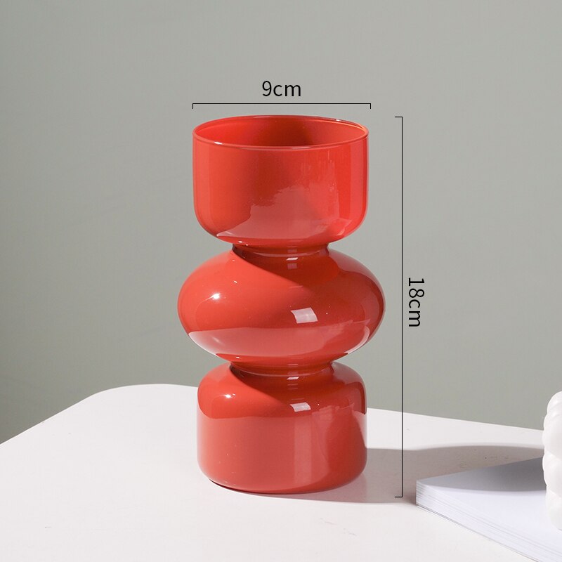 LZINA™ | Glass Animal Vase - Multicolor