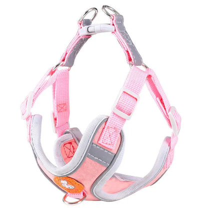 Breathable dog harness adjustable & comfortable Bowlift