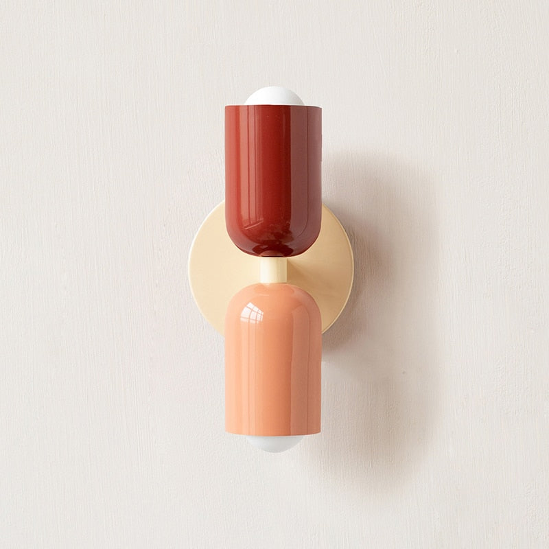 BowLift | Lively, Minimalist Wall Lamp with Dual Bulbs