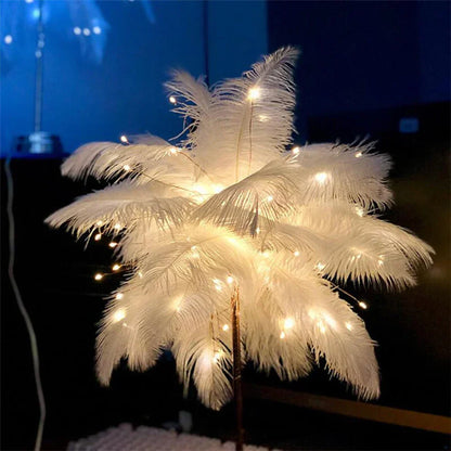 BowLift LED Spring Table Lamp – USB-Powered Night Light with Remote Control for Nightstands