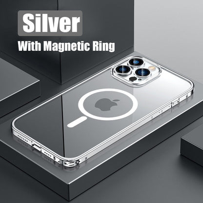 LZINA™ | Metal Bumper Aluminum Magnetic Phone Case