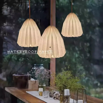 BowLift | Exquisite Origami-Inspired Paper Lantern for Elegant Ambiance