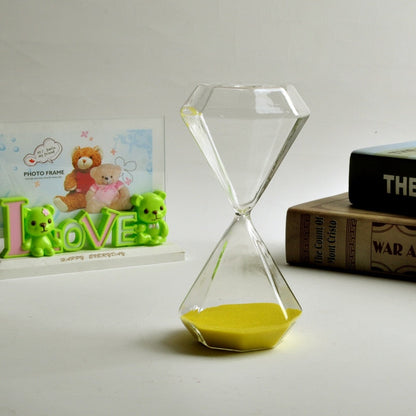 LZINA™ | 5–60 Minute diamond hourglass, hourglass, hourglass, children's gift, hourglass, home decoration, available in multiple color options