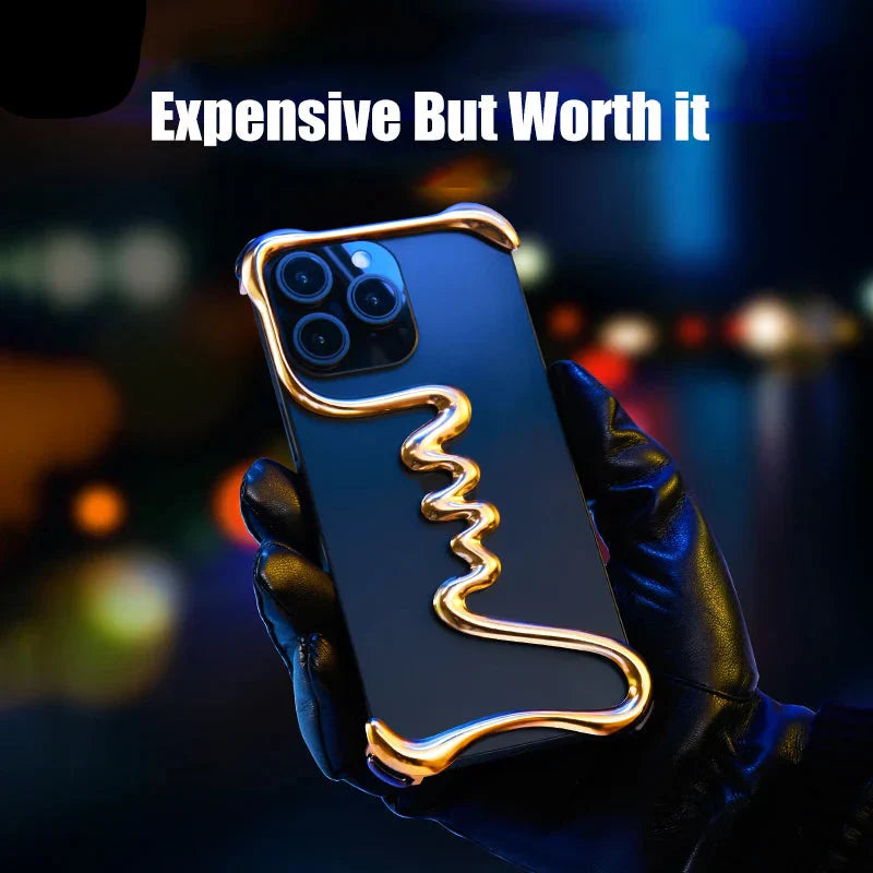 LZINA™ | Metal Alloy Frameless iPhone Case