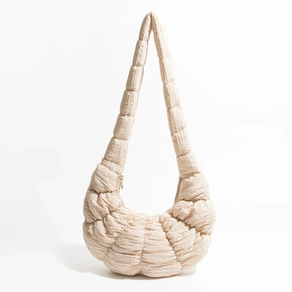 LZINA™ | Puff Croissant Shoulder Bag