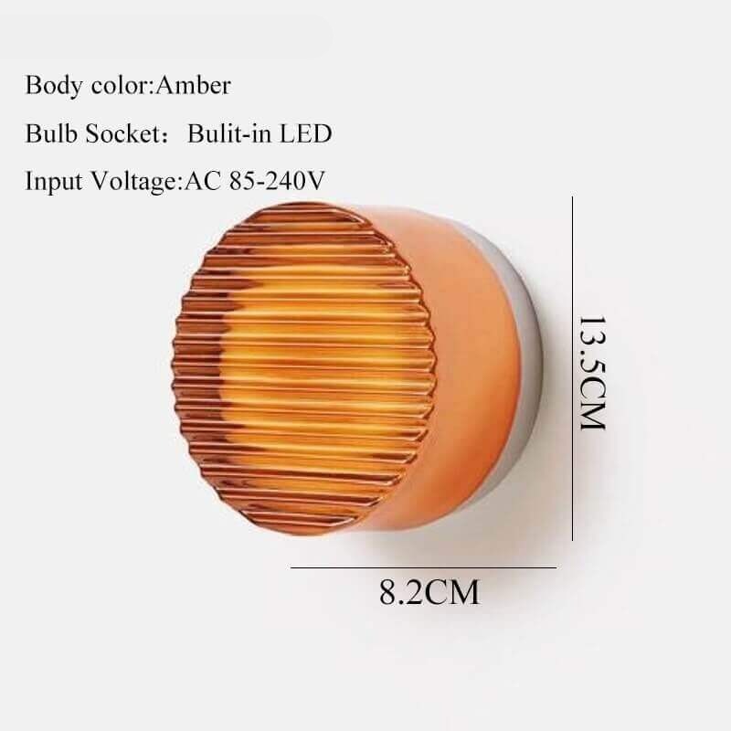 BowLift | Sleek, Futuristic Solid Plexiglass Wall Lamp — A Unique Modern Accent