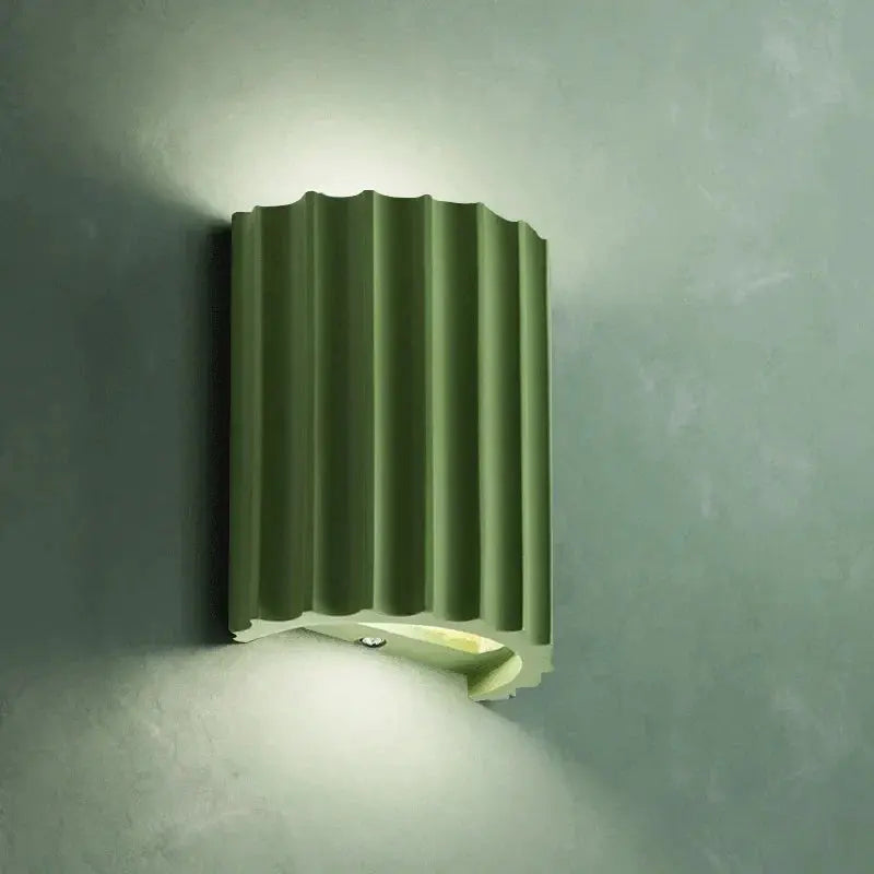 LZINA™ | WarmthAura: Synthetic Resin Wall Lamp