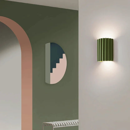 BowLift Modern Resin Wall Lamp – Sculptural Design with Ambient Glow