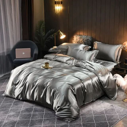 BowLift | Luxurious silk duvet cover for elegant sleep comfort
