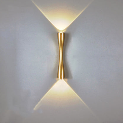 BowLift Modern Minimalist Long-Horn 2-Light LED Wall Light for Indoor & Outdoor Use