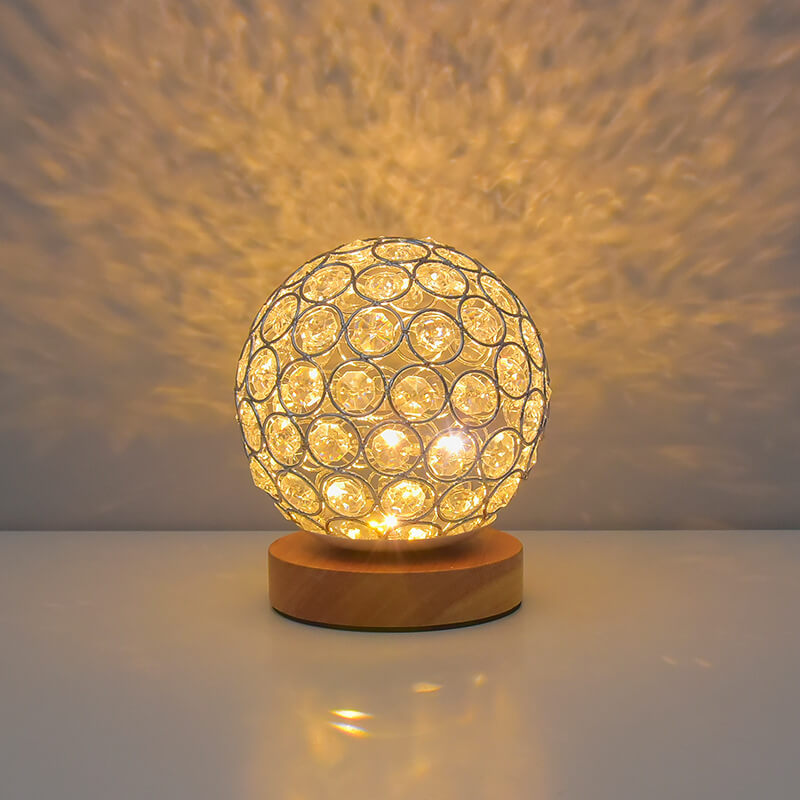 BowLift | Sleek Minimalist Round USB-Rechargeable LED Night Light Table Lamp