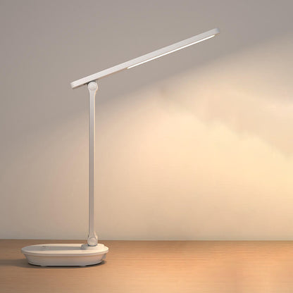 BowLift Modern Double-Foldable Eye-Care LED Desk Lamp, Wireless & Rechargeable