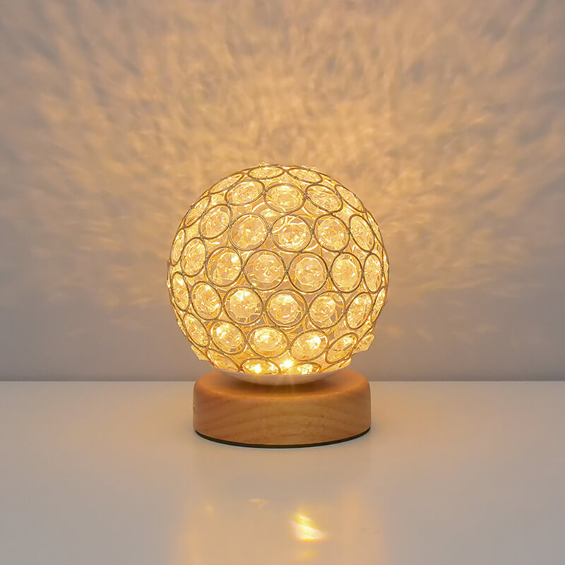 BowLift | Sleek Minimalist Round USB-Rechargeable LED Night Light Table Lamp