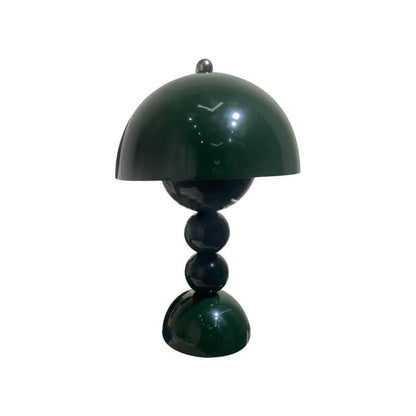 BowLift | Modern Luxury Table Lamp in Green Pumpkin Ceramic, One-Light Design – Perfect for Nightstands, Living Room, Bedroom, and Office