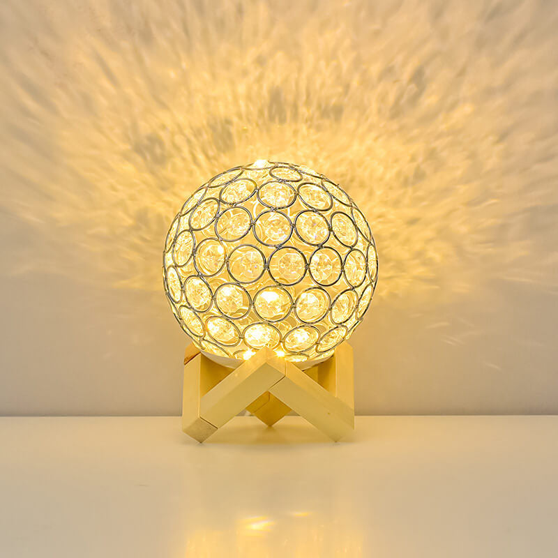 BowLift | Sleek Minimalist Round USB-Rechargeable LED Night Light Table Lamp