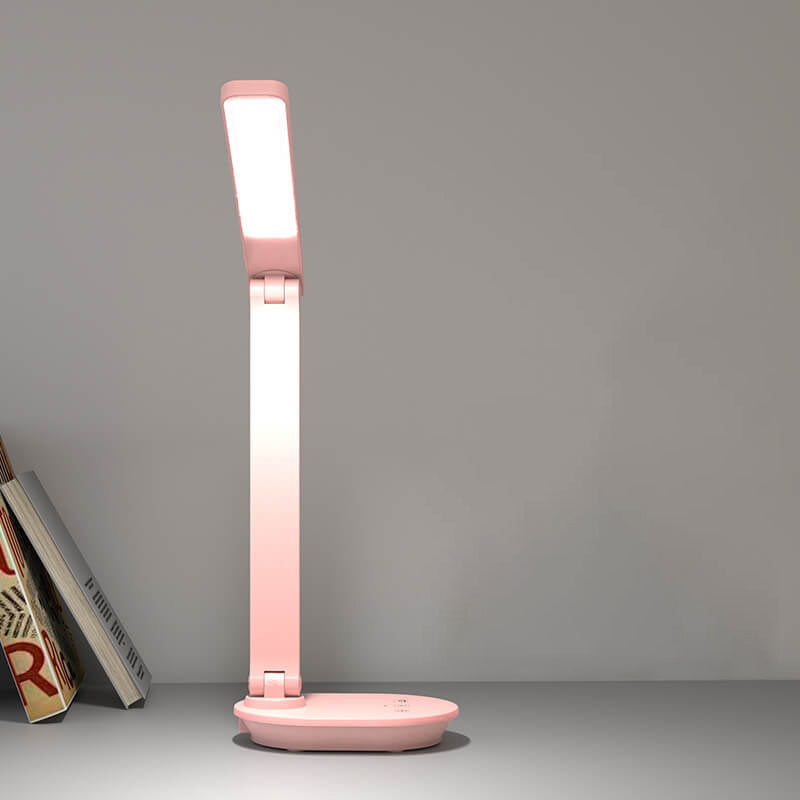 BowLift Modern Double-Foldable Eye-Care LED Desk Lamp, Wireless & Rechargeable