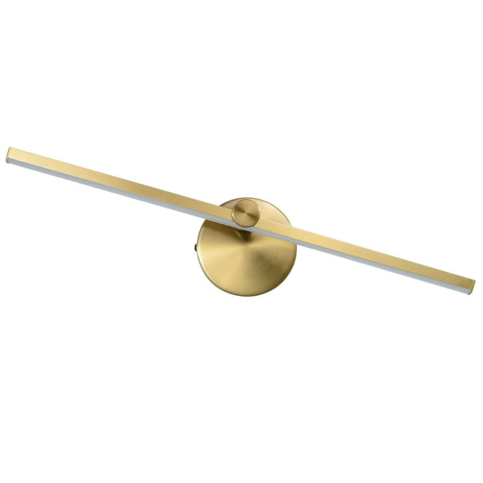BowLift Nordic Minimalist Aluminium Long Bar LED Mirror Wall Light with Switch