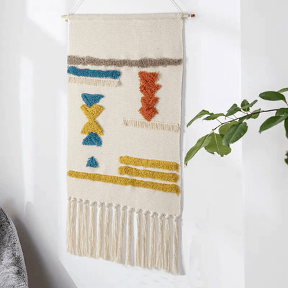 LZINA™ | Geometric Tufted Wall Carpet