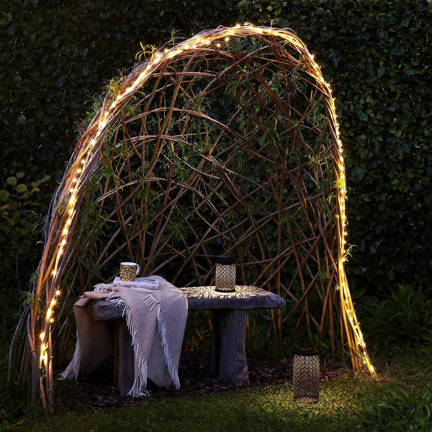LZINA™ | 100er LED Micro Solar String Lights warm white