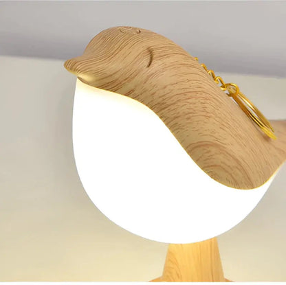 BowLift Bird Lamp Lumina — Touch-Control Ambient Night Light with Aromatherapy Diffuser