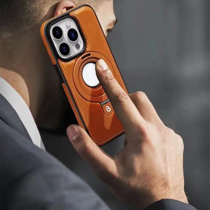 LZINA™ | Magnetic iPhone case with invisible ring holder