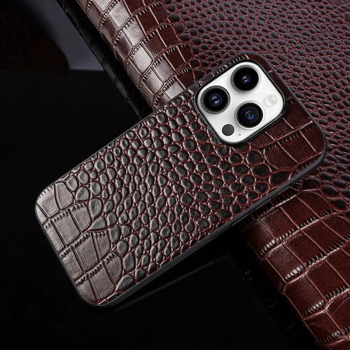LZINA™ | Cosmo genuine leather iPhone case
