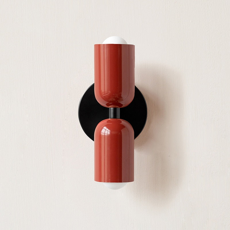 BowLift | Lively, Minimalist Wall Lamp with Dual Bulbs
